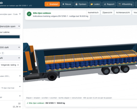 LoadPlan 3D – uw lading in 3D, uw zekering getoetst